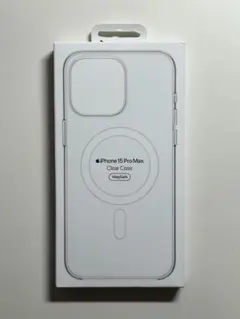 【新品】純正 iPhone 15 Pro Max クリアケース①