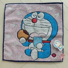 ドラえもん　タオル　ハンカチ　桜
