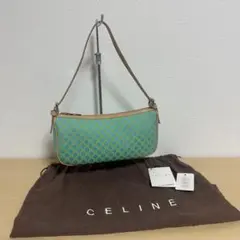 【希少美品】CELINE　アクセサリーポーチ　ハンドバッグ　マカダム
