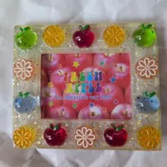 写真立て　フォトフレーム　フルーツ　レトロ