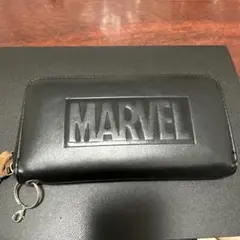 MARVEL 長財布 ブラック
