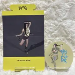 TWICE This is for ペーパースタンド ステッカー ジヒョ セット