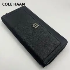 美品 コールハーン COLE HAAN 財布 長財布 黒