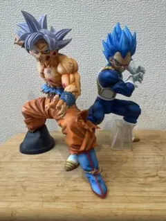 一番くじ ドラゴンボール サイヤ人超決戦 孫悟空 ベジータ リペイント