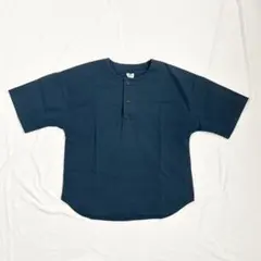 devirock ／ 半袖シャツ 140 ダークブルー