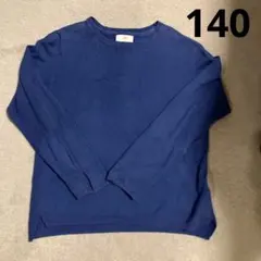 ZARA GIRL'S ネイビー ブルー　セーター 140cm