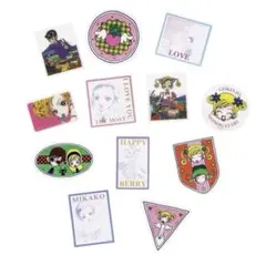 3COINS 缶入りステッカー／ご近所物語（りぼん70周年）　バラ売り.