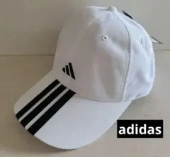 adidas メンズ　３本線　メッシュ　サイドロゴ　キャップ 　57-60のサムネイル
