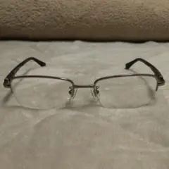 【美品】マローゾ製 メタルフレームメガネ