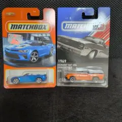 MATCHBOX シボレー カマロ 2台セット