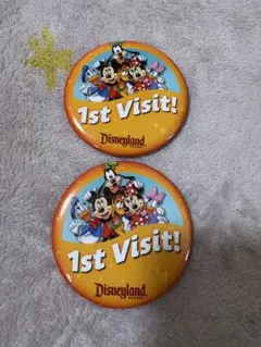 ディズニーランド 1st Visit! ピンバッジセット