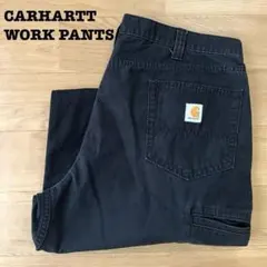 ち*ち様 カーハート ワークパンツ リラックスフィット ブラック W40相当 古