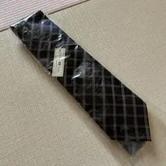 capolavoroネクタイ　未使用　黒チェック