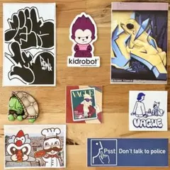 ③ グラフィティー ステッカー 8枚セット graffiti グラフィティ
