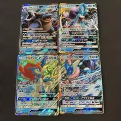 ポケモンカード　カメックス　スイクン　ゲッコウガ　ケルディオ　gx rrのサムネイル