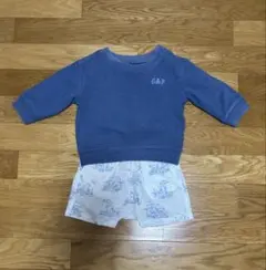 BabyGAP トレーナー&ショートパンツセット