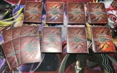 遊戯王 WCS 2025 スリーブ 赤 15枚 バラ売り 遊戯王WCS2024 スリーブ 赤 世界大会 100枚 未開封