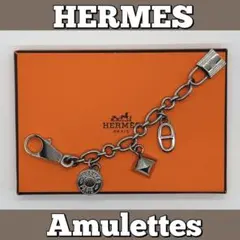 HERMES エルメス アミュレット4 バッグチャーム シルバー メダル カデナのサムネイル