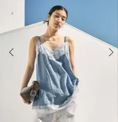 完売品 レプシィム＜高橋愛さん着用アイテム） AIRデニム キャミ