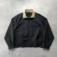 90s US label black nylon drizzler jacket