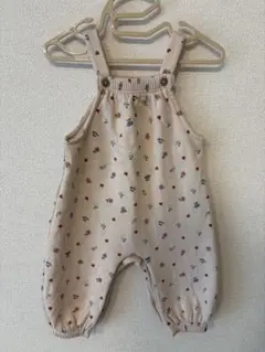 M&S 花柄オーバーオール