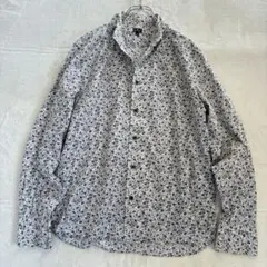 PS Paul Smith シャツ L 小花柄 総柄 コットン 長袖