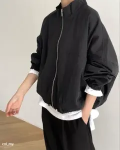 CANALJEAN El mar コットンスタンドカラーブルゾン