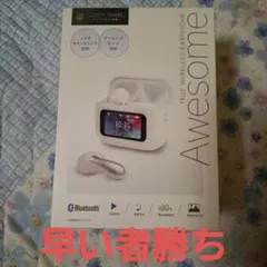 Awesome タッチパネル搭載 ワイヤレスイヤホンのサムネイル
