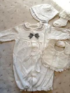 ホワイトベビードレスセット