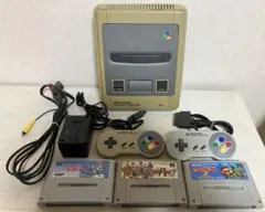 スーパーファミコン 本体　カセット付き　任天堂