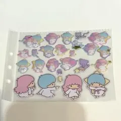 サンリオ　キキララ　ぷっくりシール　おすそ分け
