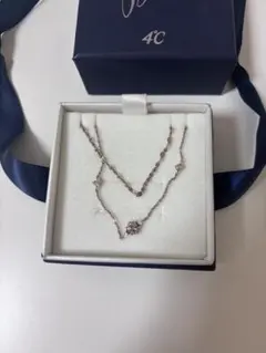 ４℃ 2連ブレスレット ピンクゴールド