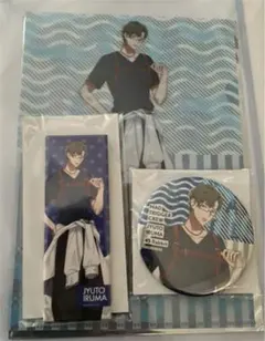 ヒプノシスマイク ヒプマイ 入間銃兎 EW03 缶バッジ クリアファイル