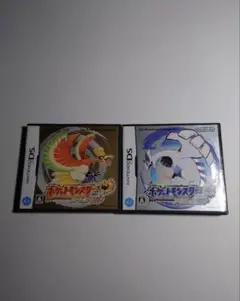 ポケウォーカー無し】ハートゴールド・ソウルシルバー2本セット HGSS