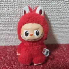 ポップマート　イニシャル　ぬいぐるみペンダント　ラブブ　X