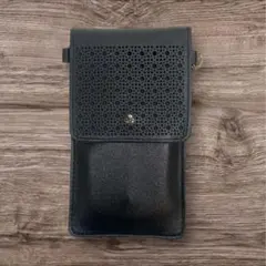 ✨入れたまま操作✨スマホポーチ 携帯 ショルダー スマホポシェット　縦型