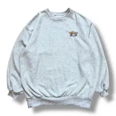 TOM&JERRY トムとジェリー 刺繍 スウェット トレーナー オーバーサイズのサムネイル