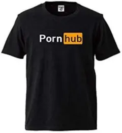 コスプレイヤーの馨くんが着ていた Pornhub ロゴ Tシャツ ブラック