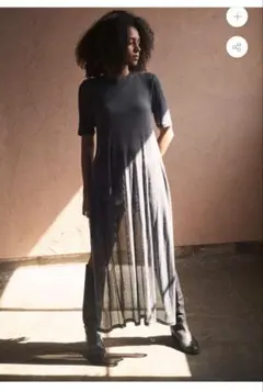 jonnlynx ジョンリンクス　VOIL RIB LONGDRESSのサムネイル