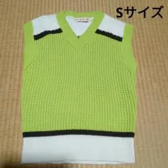 MARNI✕UNIQLO ポップコーンベスト グリーン(黄緑色)