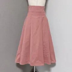 レッセパッセ　ピーチスキン生地　ロングスカートのサムネイル