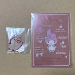 マイメロディ クリアカードキーホルダー