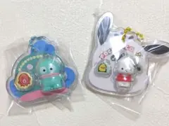 サンリオキャラクターズ パッケージチャーム ハンギョドン ポチャッコ