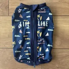 小型犬用夏服　LIFE LIKEネイビー サイズ2 ペット服のサムネイル