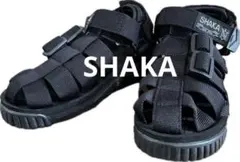 美品　SHAKA シャカ　グルカ　スポーツ　サンダル　オールブラック　23cmのサムネイル
