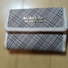 BURBERRY BLUE LABEL チェック柄 二つ折り財布