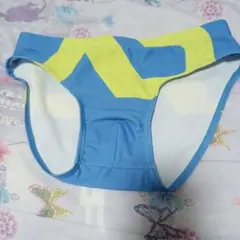 競泳水着 Sサイズ 青と黄のコンビネーション