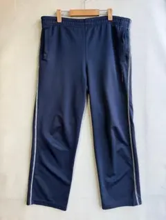 古着　90s リーボック　メンズ　ジャージ　パンツ　トラック　ネイビー　M