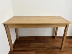 千趣会 ベルメゾン パソコンデスク ナチュラル 天然木140×50×72 - メルカリ