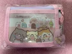 すみっコぐらし♡ネックストラップ付き2つ折れ財布